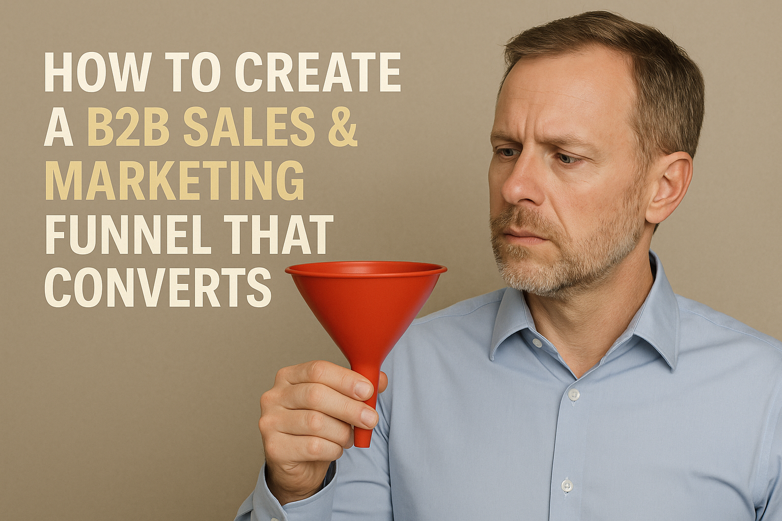 How to Create a B2B Sales & Marketing Funnel that Converts