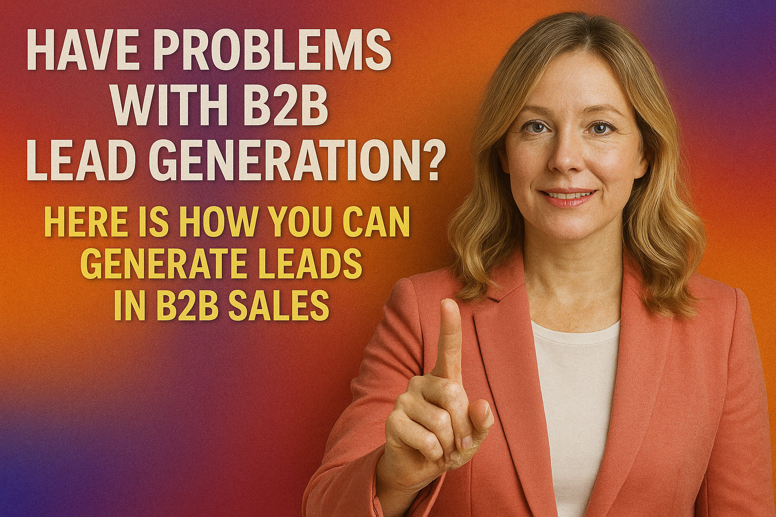 Have Problems with B2B Lead Generation? Here Is How You Can Generate Leads in B2B Sales