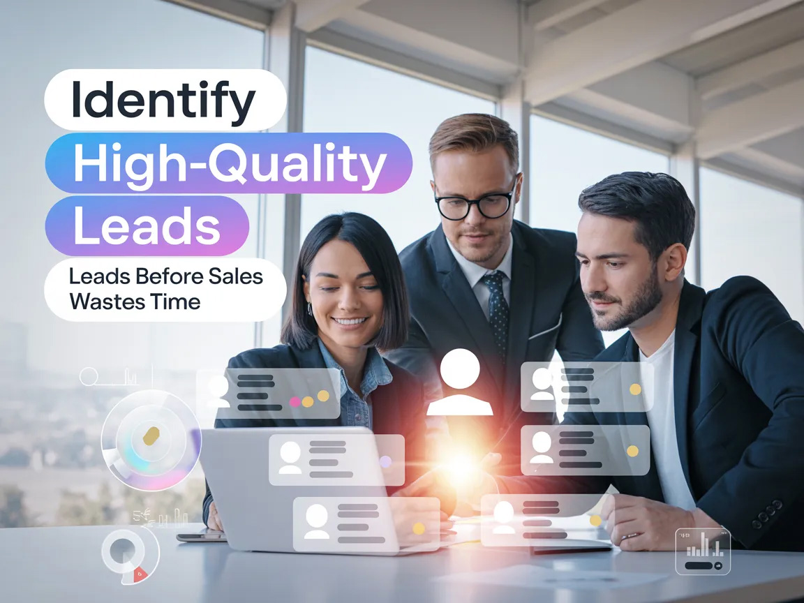 How to Identify High-Quality Leads Before Your Sales Team Wastes Time