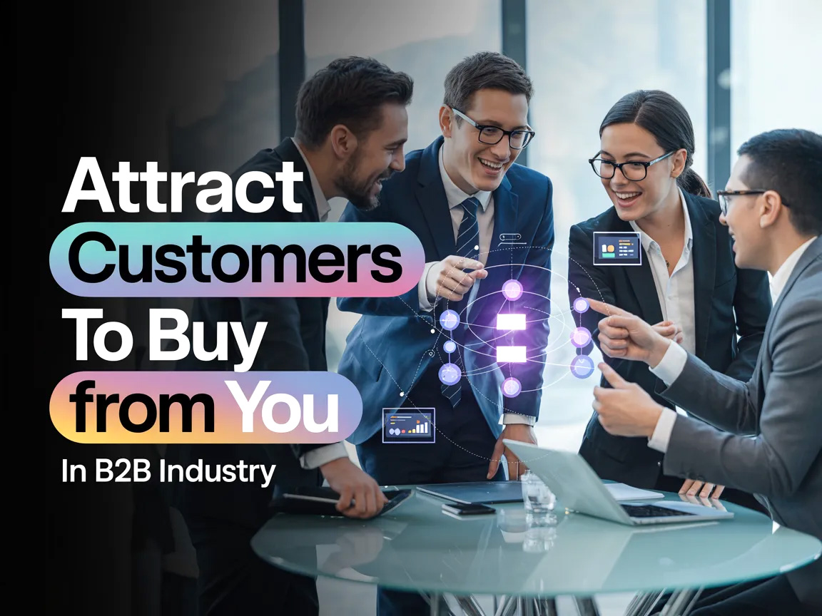 How To Attract Customers To Buy From You In B2B Industry