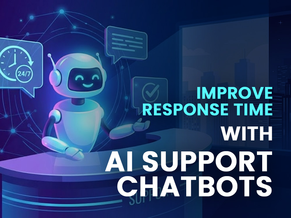 Improve Response Time with AI Support Chatbots