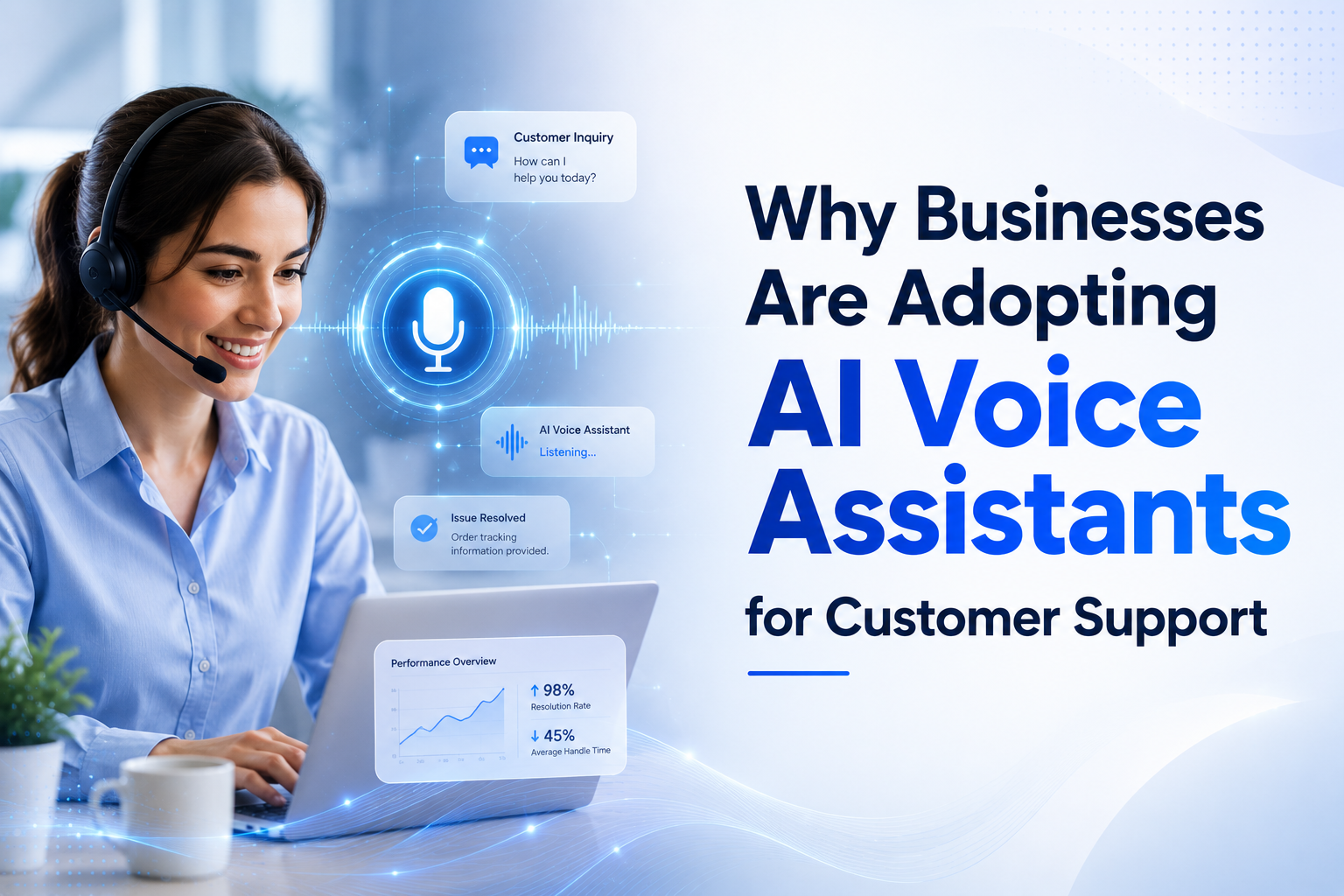 Why Businesses Are Adopting AI Voice Assistants for Customer Support