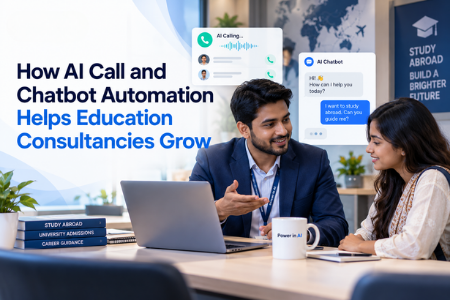 How AI Call and Chatbot Automation Helps Education Consultancies Grow