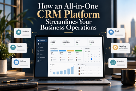How an All-in-One CRM Platform Streamlines Your Business Operations