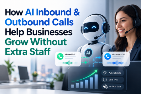 How AI Inbound & Outbound Calls Help Businesses Grow Without Extra Staff
