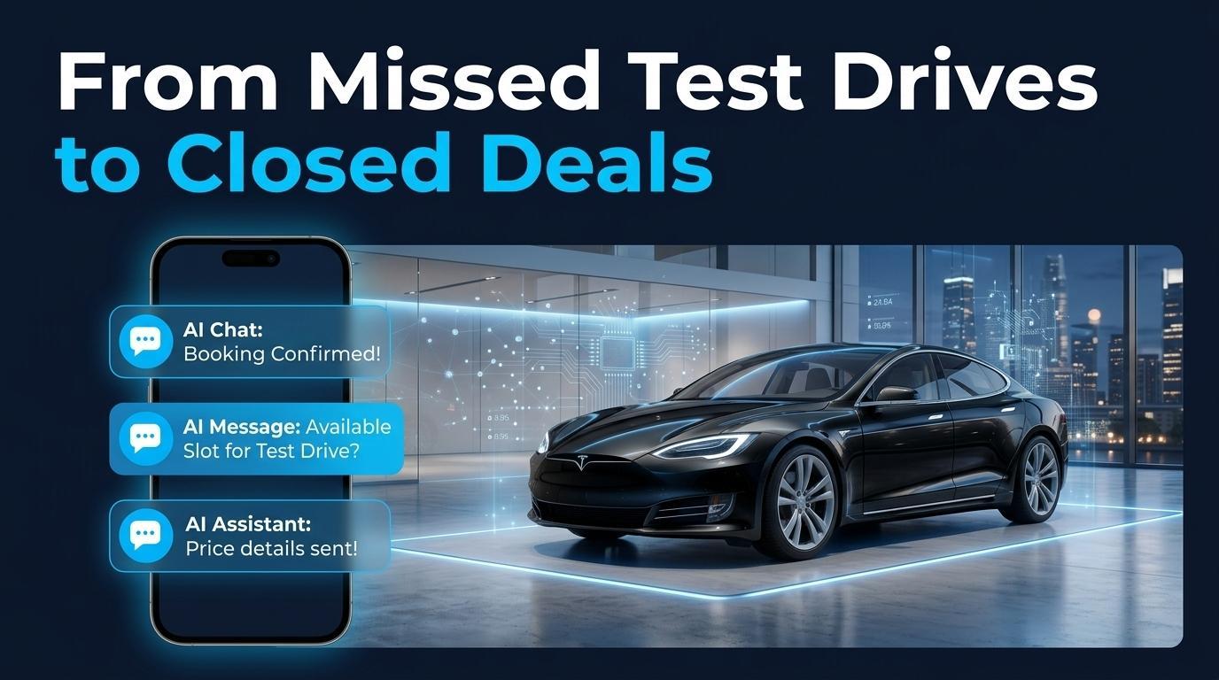 From Missed Test Drives to Closed Deals: How AI Solutions Are Transforming Automobile Sales
