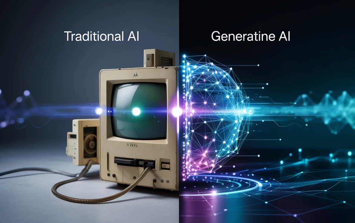 Generative AI vs. Traditional AI: What’s the Difference